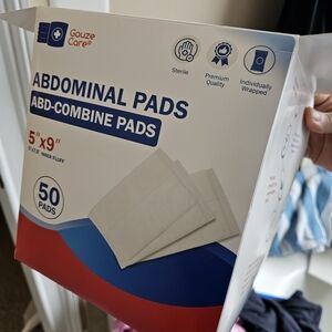 Gauze Care Abdominal Pads 50 Pack